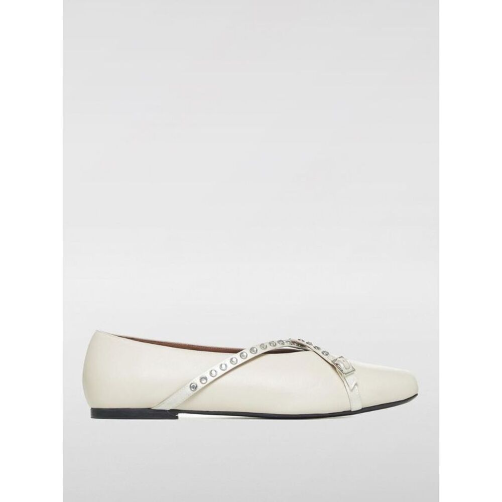 D'accori Ballet Flats Woman White